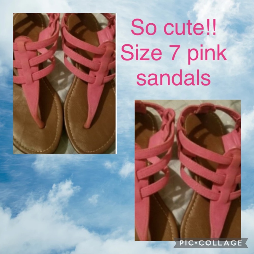 Cute pink Sandals